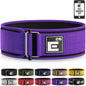 Self-Locking Weight Lifting Belt, Premium Support Belt for Functional Fitness, Olympic Lifting, and Deadlift Training, Men and Women