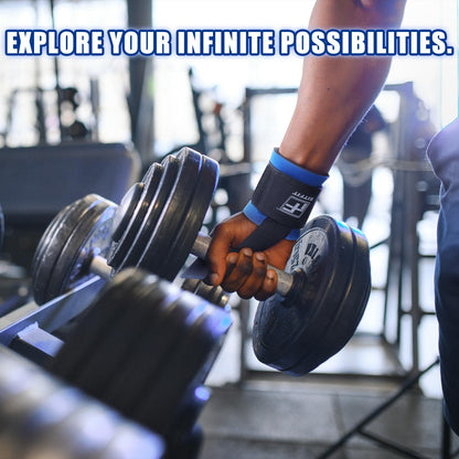Wrist Straps for Weightlifting, RitFit Lifting Wraps for Wrist Support in Gym, Bodybuilding, MMA, Powerlifting, and Strength Training, Men and Women
